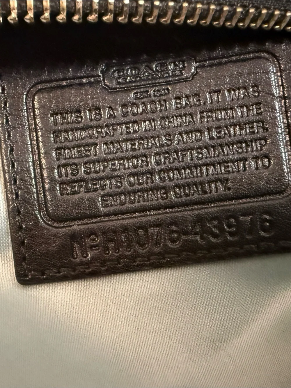 Coach compact crossbody